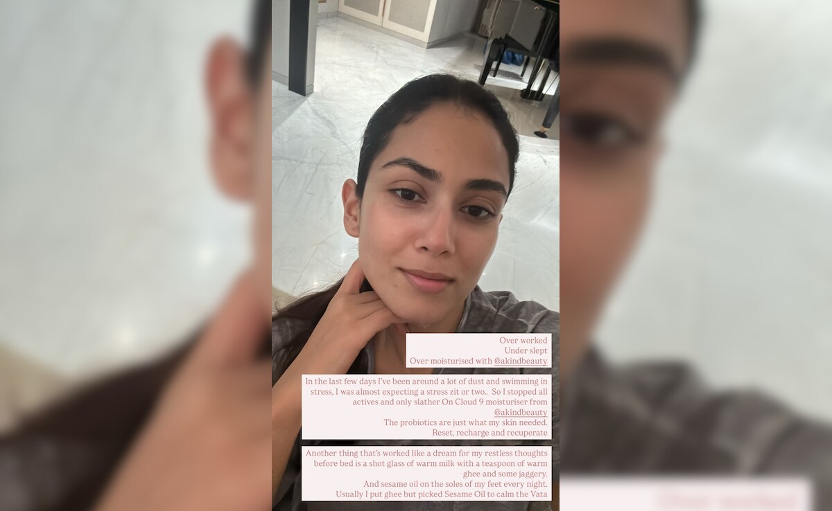 Mira Kapoor shares remedies for beautiful skin and stress. Photo: Instagram/mira.kapoor