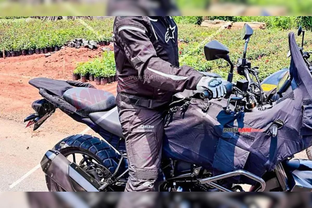 TVS Apache RTX Adv spotted testing