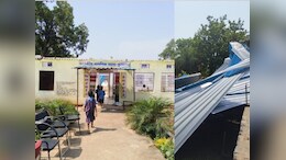 CM School Jatan Yojana से खिलवाड़, यहां एक आंधी में ही उड़ गई सरकारी स्कूल की टीन शेड