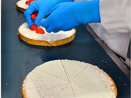 How Is Strawberry Cake Made In Japan Factory? Viral Video Reveals The Artistry