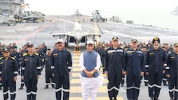 "Pak Would Have Been Split In 4 Parts If...": Rajnath Singh On Navy Strength