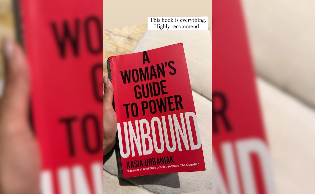 Samantha Prabhus latest read is Unbound. Photo: Instagram/samantharuthprabhuoffl Samantha Prabhus latest read is Unbound. Photo: Instagram/samantharuthprabhuoffl