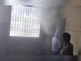 अंबिकापुर के नगर निगम कार्यालय में लगी भीषण आग, अफरा-तफरी का माहौल