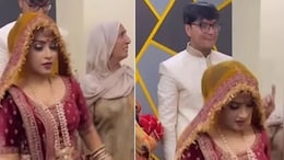 आधी लाजली, मग बिनधास्तपणे नवरी सासरच्या मंडळींसमोर बेभान होऊन नाचली; VIDEO VIRAL