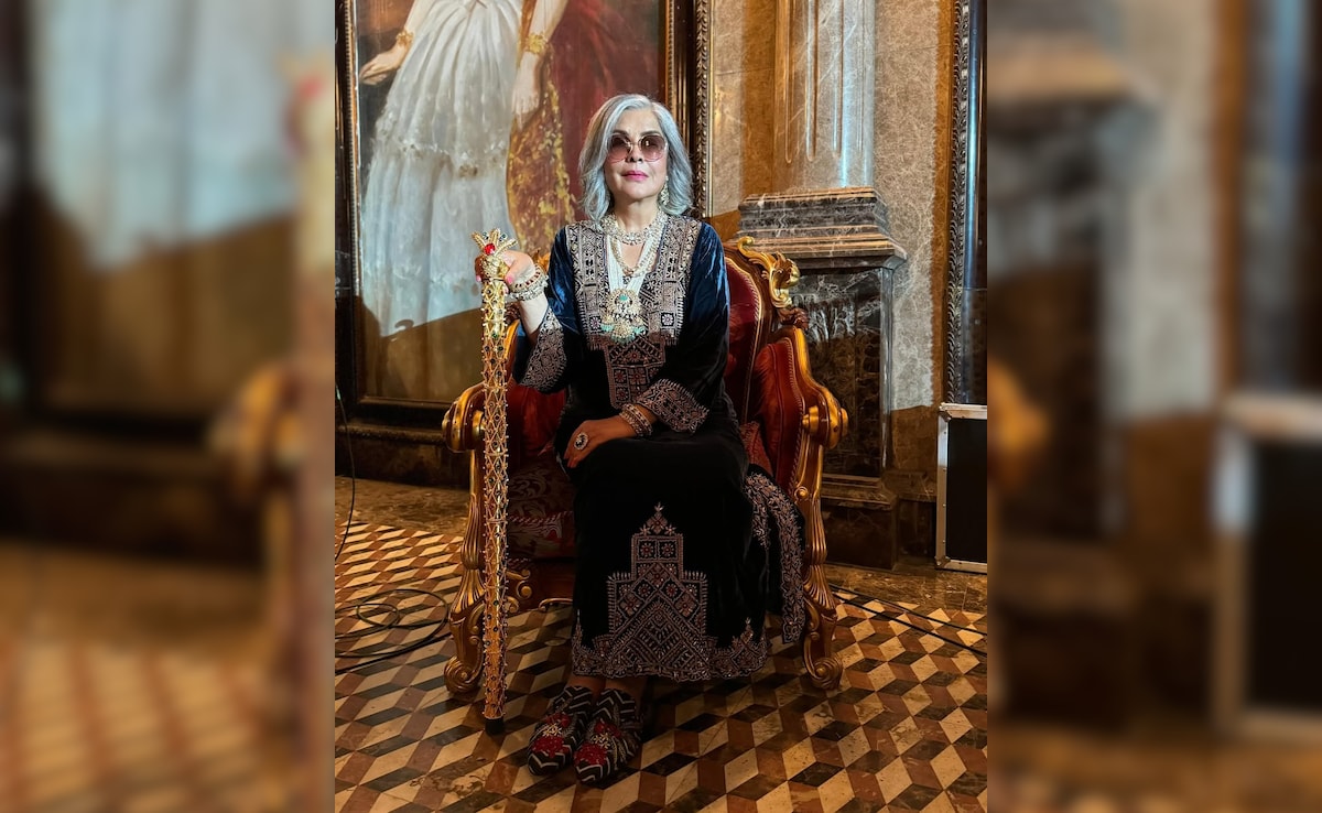 Zeenat Aman in a stylish Kaftaan. Photo: Instagram/zeenataman Zeenat Aman in a stylish Kaftaan. Photo: Instagram/zeenataman