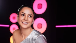 Shehnaaz Gill Nails The Metallic Trend In A Chic Dress