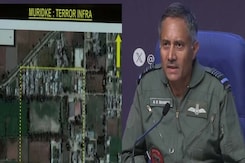 Air Marshal AK Bharti Shows Detailed Missile Impact Video At Pak Terror Camps Air Marshal AK Bharti Shows Detailed Missile Impact Video At Pak Terror Camps