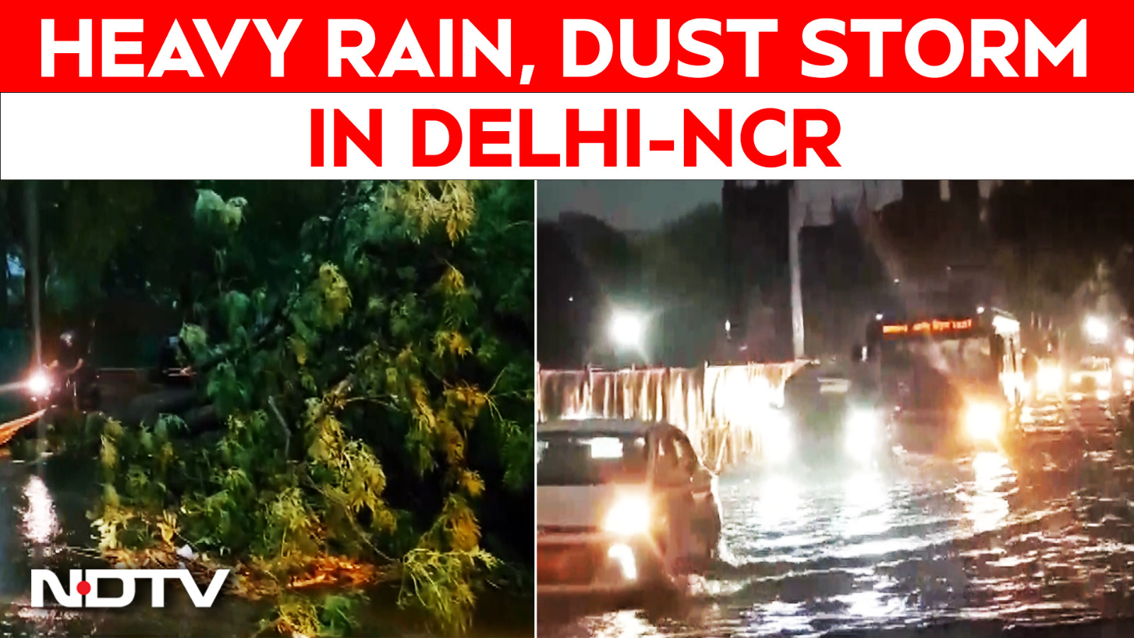Delhi Faces Severe Thunderstorm & Heavy Rain, Causing Flight Delays