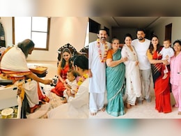 Vikrant Massey Meets Sri Sri Ravi Shankar At Bengaluru Ashram. Hina Khan's There As Well