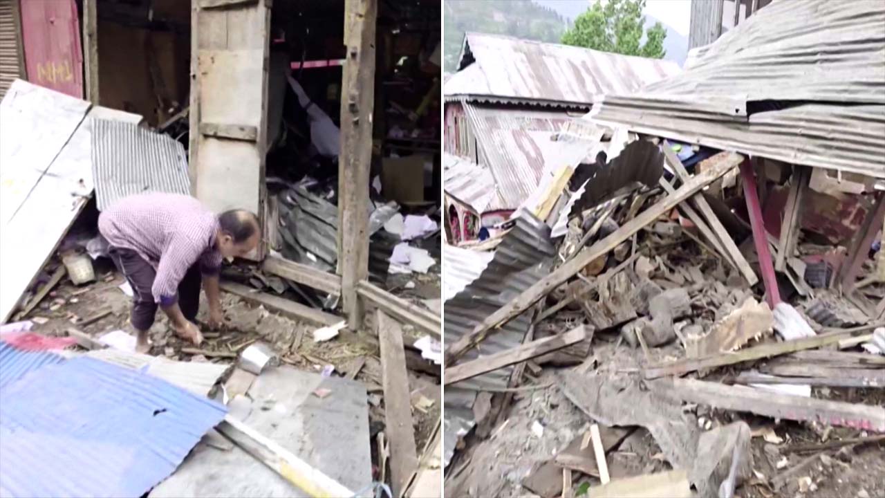 Houses, Shops Near Border Villages Destroyed In Heavy Pakistan Firing