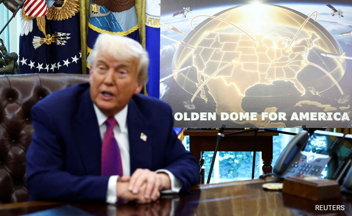 Trump 'Golden Dome' Missile Shield Could Cost $1.2 Trillion Over 20 Years