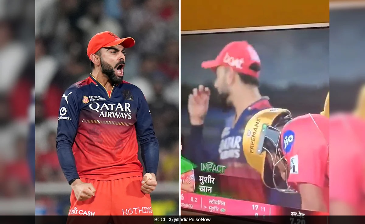 Virat Kohli Accused Of Insulting PBKS Star Musheer KHan, <i>'Paani Pilata Hai'</i> Act Stumps Fans. Video