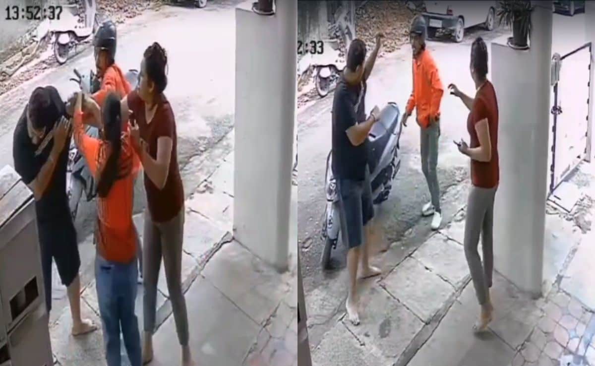 On Camera, Zepto Delivery Agent Punches Customer Over Address Mismatch On Camera, Zepto Delivery Agent Punches Customer Over Address Mismatch