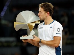 'Lucky Number Seven' For Casper Ruud After Beating Jack Draper To Clinch Madrid Open