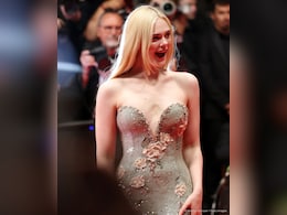 Elle Fanning Makes A Dazzling Entry At The Cannes 2025 Red Carpet In An Armani Prive Gown Elle Fanning Makes A Dazzling Entry At The Cannes 2025 Red Carpet In An Armani Prive Gown