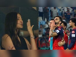 Virat Kohli, Anushka Sharma Share Romantic Moment After RCB's Record Chase Against LSG