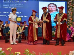 Adani Foundation Chairperson Priti Adani Receives A Second Doctorate