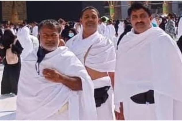 शकूर खान के साथ सोशल मीडिया पर वायरल शाले मोहम्मद की तस्वीर. शकूर खान के साथ सोशल मीडिया पर वायरल शाले मोहम्मद की तस्वीर.