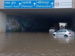 Rain Update : दिल्ली-NCR मध्ये मुसळधार पाऊस, रस्ते जलमय; विमानसेवेवरही परिणाम