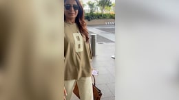 Samantha Ruth Prabhu Is Airport Ready In An Oversized Khaki Tee And Beige Trousers