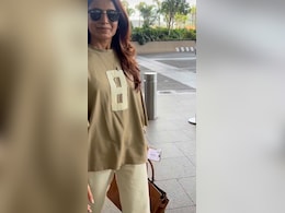 Samantha Ruth Prabhu Is Airport Ready In An Oversized Khaki Tee And Beige Trousers Samantha Ruth Prabhu Is Airport Ready In An Oversized Khaki Tee And Beige Trousers