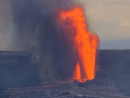 Watch: Kilauea Volcano Spews 'Lava Fountain' 1,000 Feet Above Hawaii Watch: Kilauea Volcano Spews 'Lava Fountain' 1,000 Feet Above Hawaii