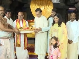 LSG Owner Sanjiv Goenka Offers Prayers At Tirupati Tirumala LSG Owner Sanjiv Goenka Offers Prayers At Tirupati Tirumala