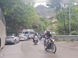 Video: 6-Km Long Traffic Jam On Uttarakhand Highway After Rain, Landslides