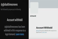 'X' Account Of Turkish Broadcaster 'TRT World', Chinese Media Withheld In India 'X' Account Of Turkish Broadcaster 'TRT World', Chinese Media Withheld In India