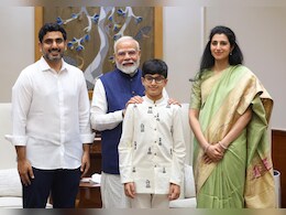 नारा लोकेश ने परिवार संग पीएम मोदी से की मुलाकात, आंध्र प्रदेश के विकास के लिए मांगा मार्गदर्शन