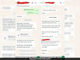 Delhi Recruiter Shares Screenshots Of Inappropriate Messages From Job Candidate Delhi Recruiter Shares Screenshots Of Inappropriate Messages From Job Candidate