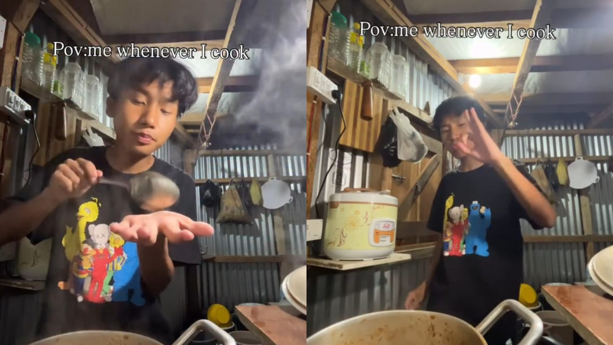 Gravy Check, Spoon Drop: Vlogger's "Perfect" Cooking Moment Is Too Relatable
