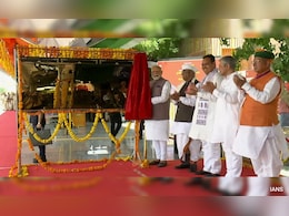 PM Modi Inaugurates Redeveloped Amrit Bharat Deshnoke Railway Station In Rajasthan PM Modi Inaugurates Redeveloped Amrit Bharat Deshnoke Railway Station In Rajasthan
