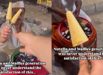 Food Vlogger Believes Kulfi Is Better Than Waffles And Nutella, Internet Agrees Food Vlogger Believes Kulfi Is Better Than Waffles And Nutella, Internet Agrees