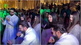 Amid Split Rumours, Aishwarya Rai-Abhishek Bachchan Dance To <i>Kajra Re</i> With Daughter Aaradhya