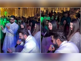 Amid Split Rumours, Aishwarya Rai-Abhishek Bachchan Dance To <i>Kajra Re</i> With Daughter Aaradhya Amid Split Rumours, Aishwarya Rai-Abhishek Bachchan Dance To <i>Kajra Re</i> With Daughter Aaradhya
