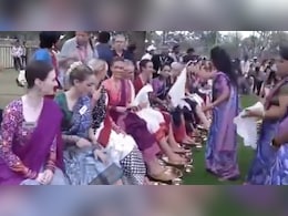 Women Help Wash Miss World Contestants' Feet In Telangana, Video Sparks Row Women Help Wash Miss World Contestants' Feet In Telangana, Video Sparks Row