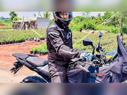 KTM 390 Adventure-Rivalling TVS Apache RTX ADV Spied