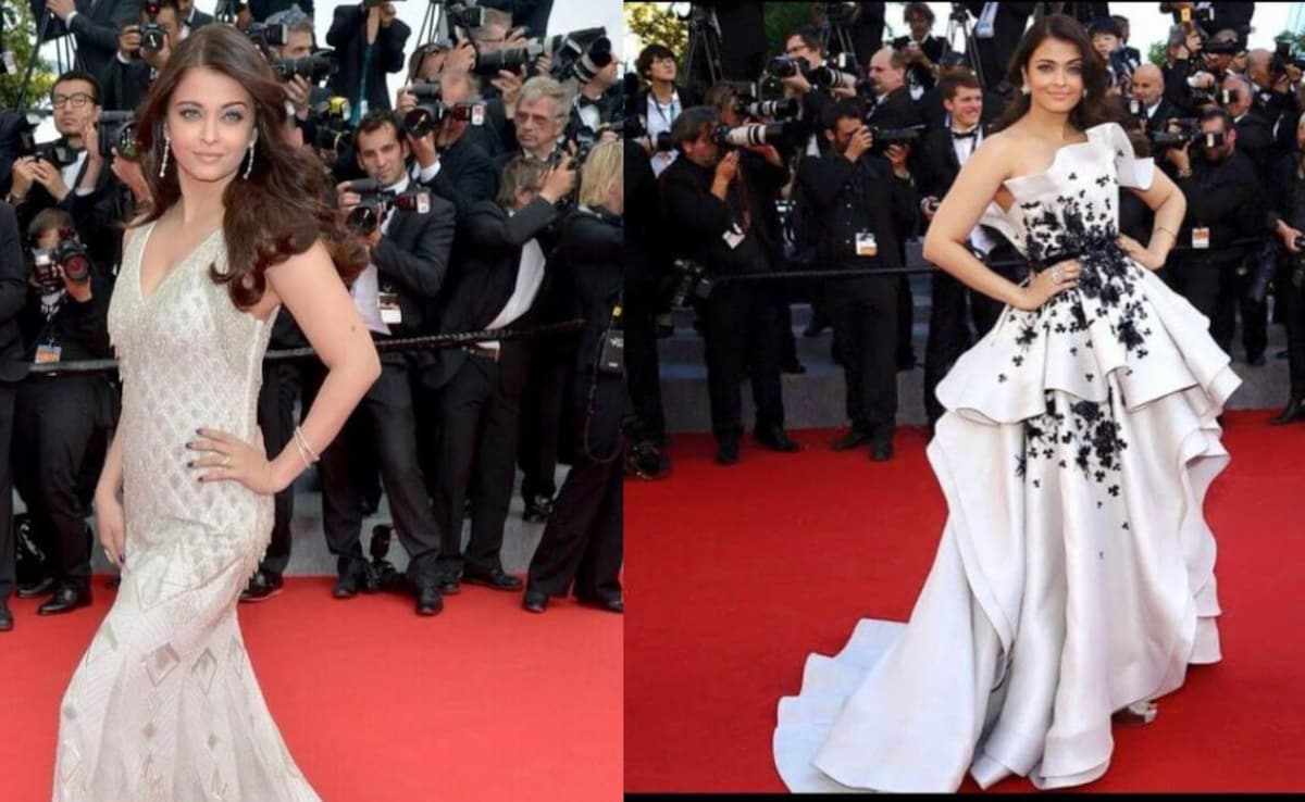 Aishwarya Rai looks angelic in white. Photo: X/desipixer