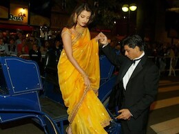 When Aishwarya Rai In A Yellow Saree Took A Chariot To Cannes And Changed Everything When Aishwarya Rai In A Yellow Saree Took A Chariot To Cannes And Changed Everything
