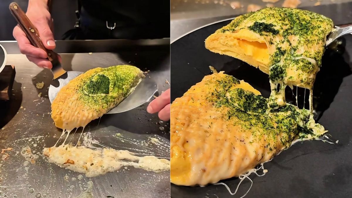 Tokyo Restaurant's Cheese Omelette Goes Viral