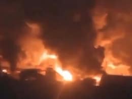 Video: Israel Bombs Yemen's Hodeidah Port Day After Houthi Strike On Airport Video: Israel Bombs Yemen's Hodeidah Port Day After Houthi Strike On Airport