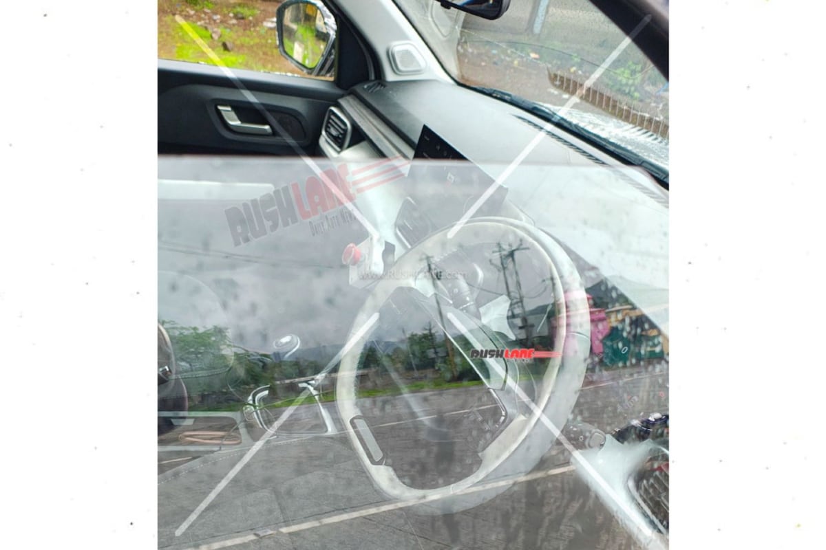 2025 Tata Punch interior spied