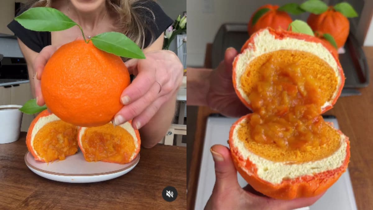 Viral Video: Baker's 'Healthy Gut' Orange Sourdough Looks Just Like The Fruit Viral Video: Baker's 'Healthy Gut' Orange Sourdough Looks Just Like The Fruit