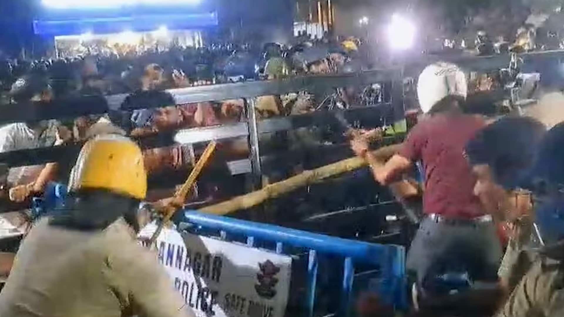 Bengal Teachers Who Lost Jobs Clash With Cops During Protest, Lathicharged