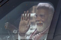 Election Fever Hits Bihar, PM Modi Holds Mega Roadshow In Patna Election Fever Hits Bihar, PM Modi Holds Mega Roadshow In Patna