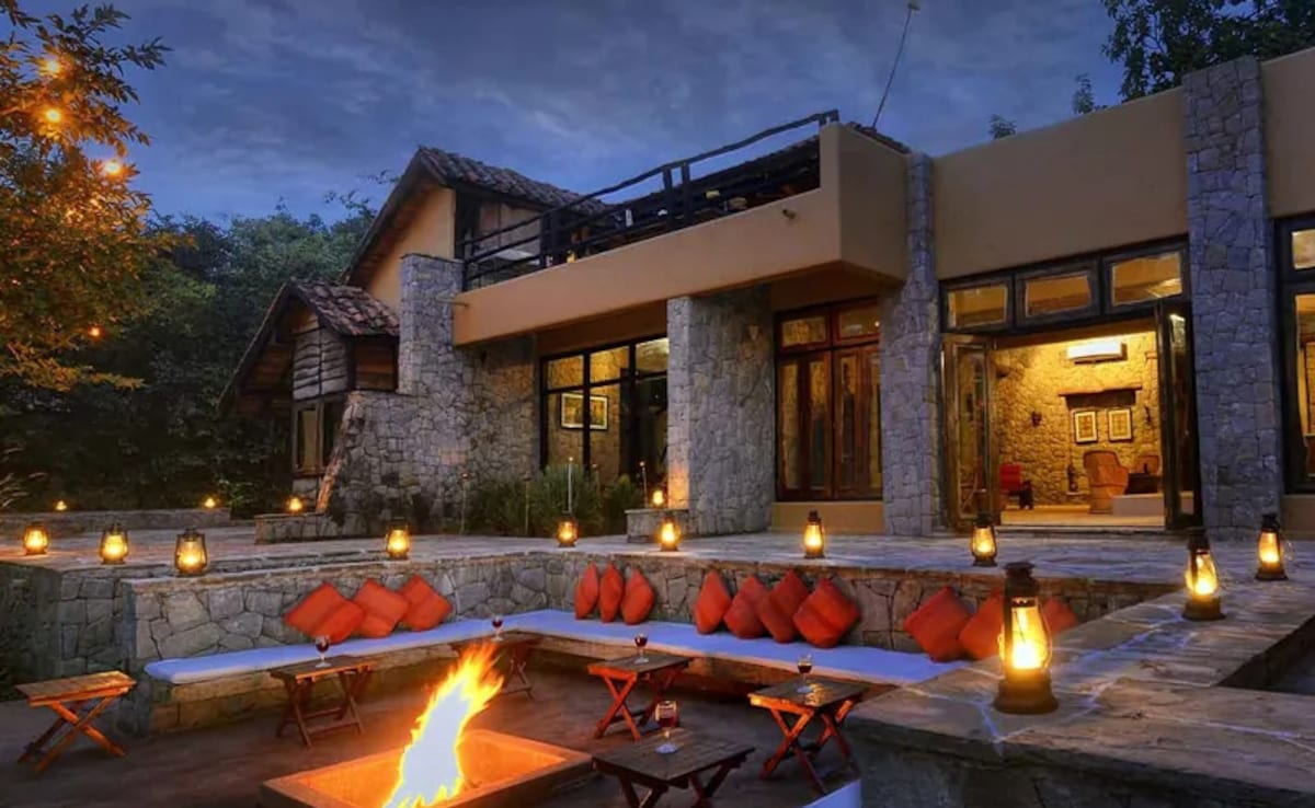 Kanha Earth Lodge is a luxury resort. Kanha Earth Lodge is a luxury resort.