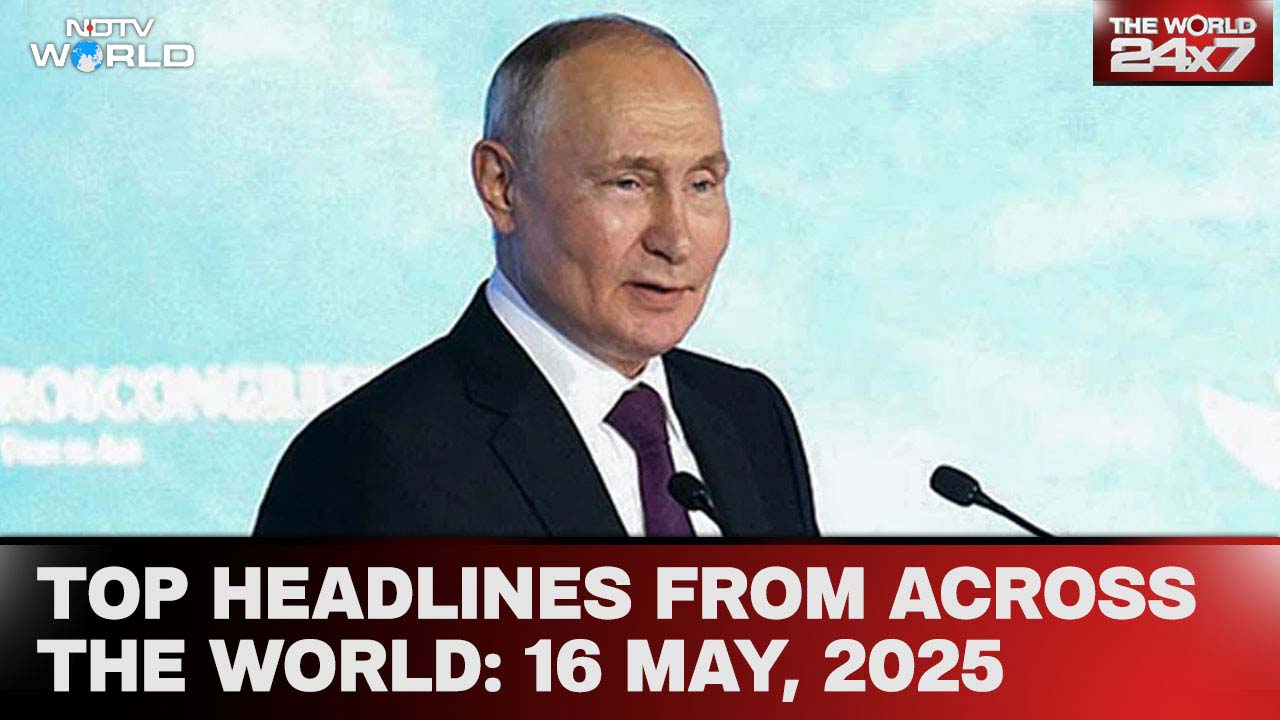 Putin's Absence Casts Shadow Over Direct Peace Talks | Top Headlines From Across The World
