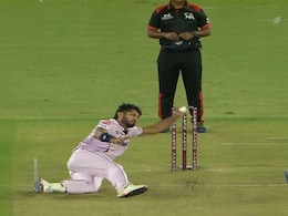 Watch: Gujarat Titans Pacer Arshad Khan Has Nasty Fall vs LSG, Green Pitch In Focus At Ahmedabad