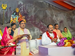 शिव महापुराण कथा सुनने पहुंचे सीएम भजनलाल, कहा- सनातन धर्म का पुनर्जागरण हो रहा है